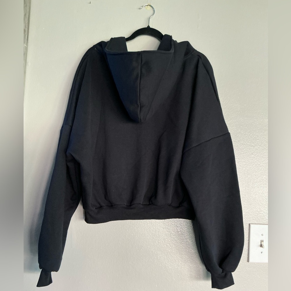 Black Women's Hoodie - Picture 6 of 16